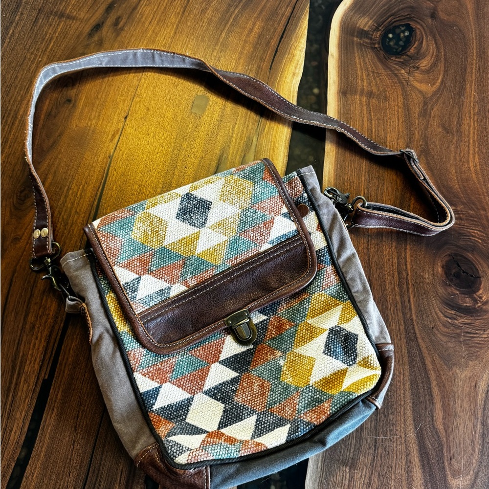 Myra Bag Patterned Interior Tote - image 1